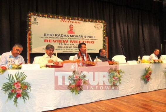 Review meeting held on Agriculture production in Tripura